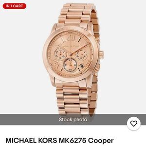 MICHAEL KORS MK6275 Cooper Chronograph Rose Gold Stainless Steel Ladies Watch